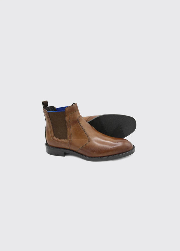 Dubarry Men's Senna Chelsea Boot – Men's Leather Pull-On Boot 5835-07